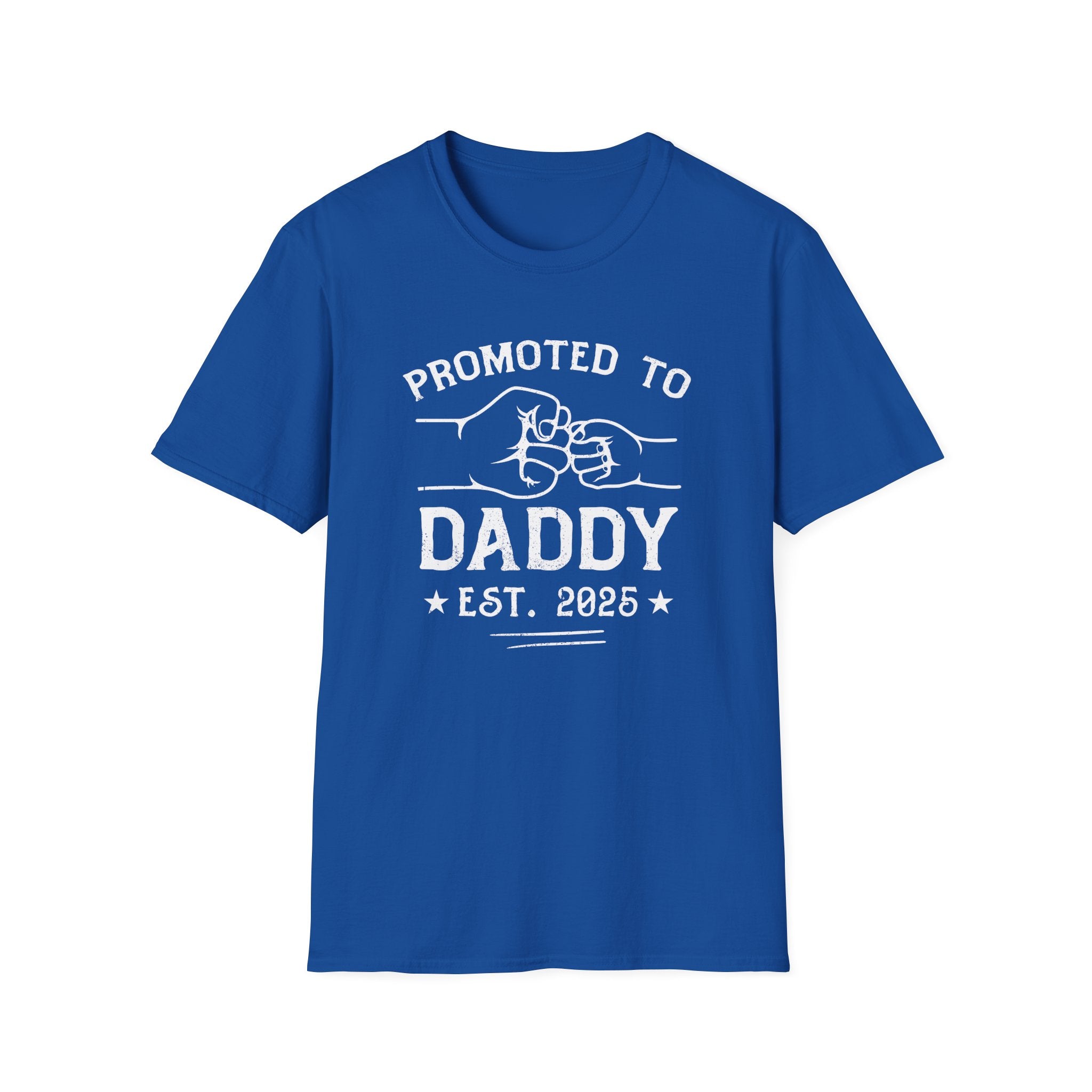 Promoted to Daddy Est 2025 T-Shirt First Time Dad Gift