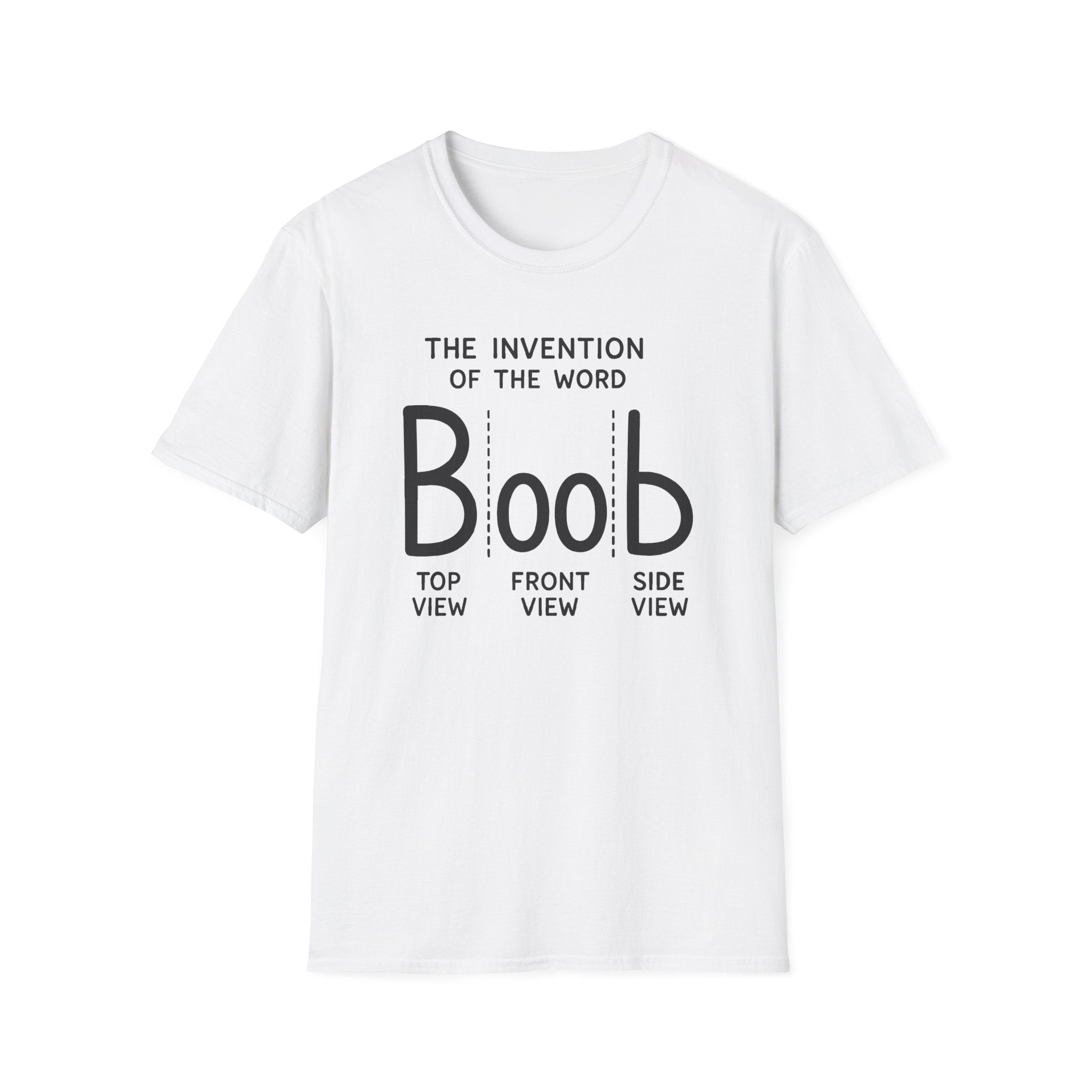 Funny Boob Invention - T Shirt - Graphic Tee - for Men and Women