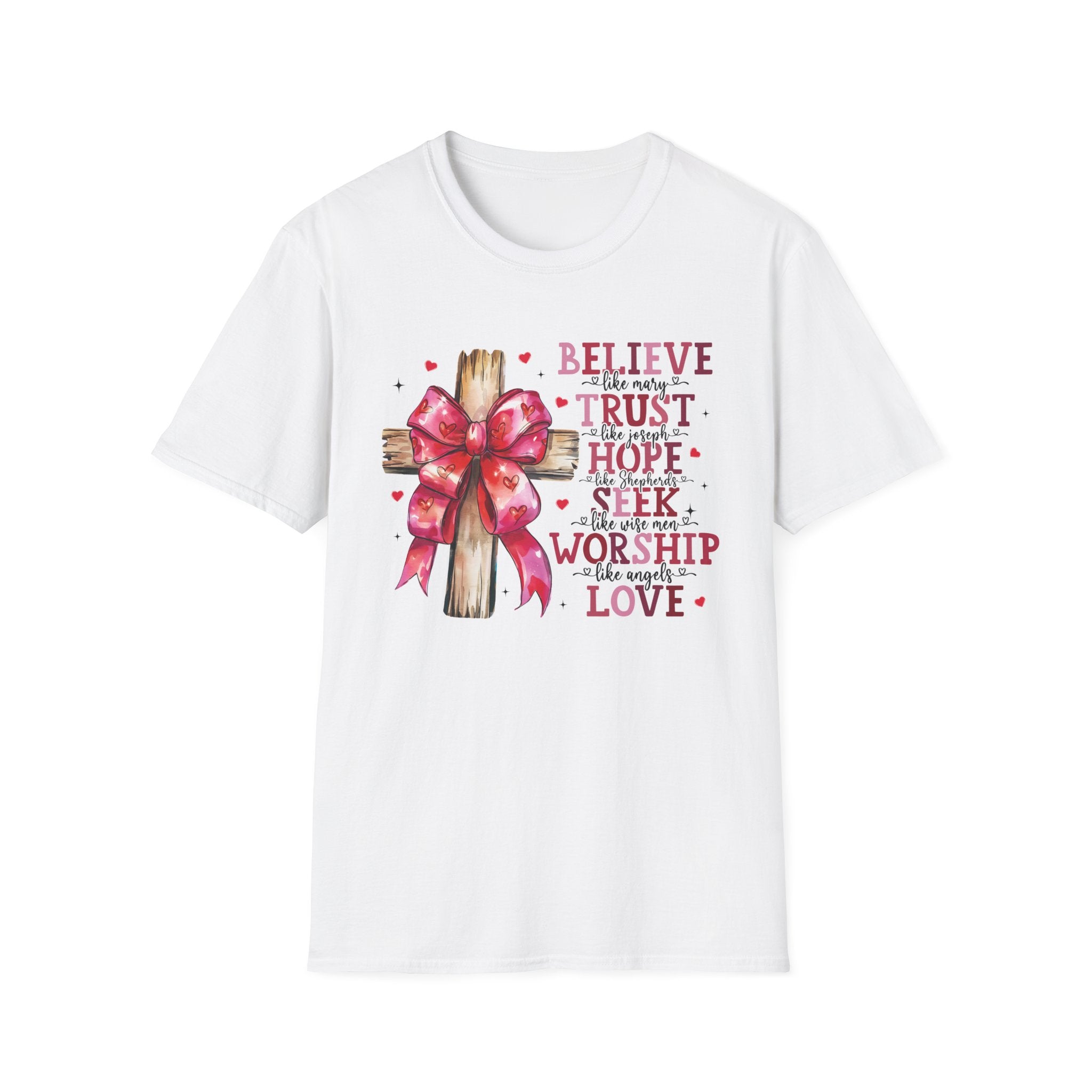 Believe, Trust, Hope T-Shirt | Inspirational Christian Gift