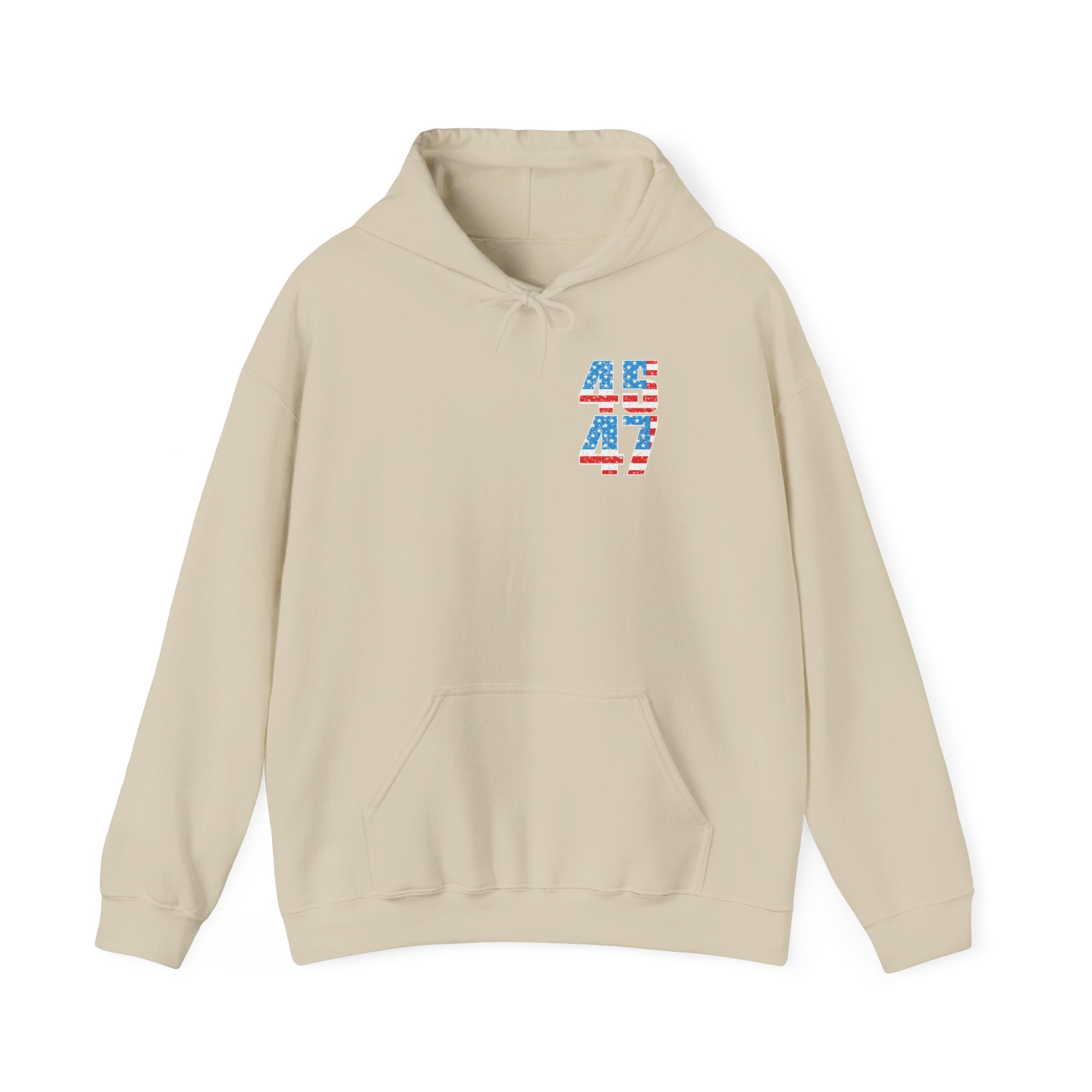 Donald trump Better coverage than verizon Grunge front and back Hoodie