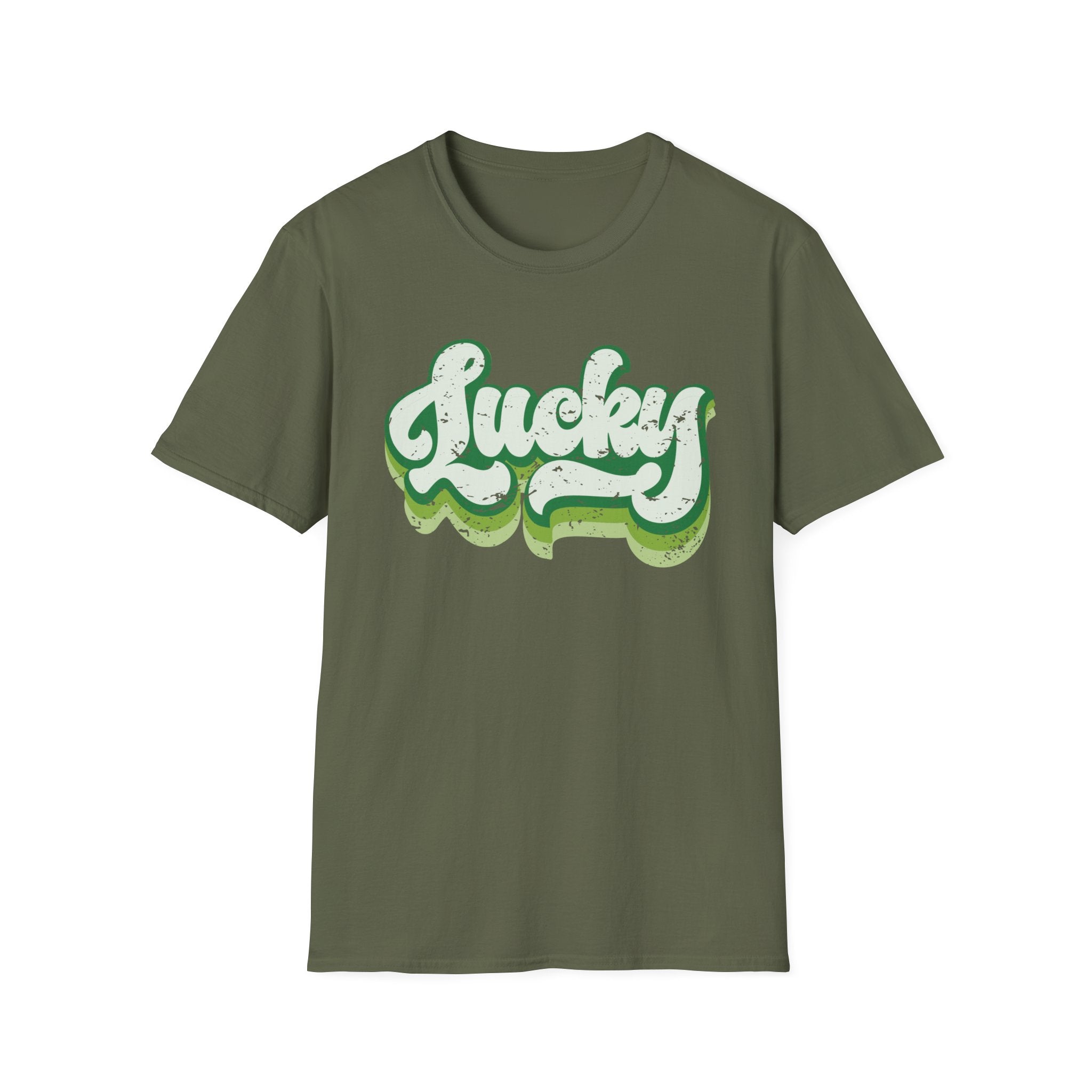 Bold Groovy Lucky Unisex T-Shirt | Perfect St. Patrick’s Day Tee