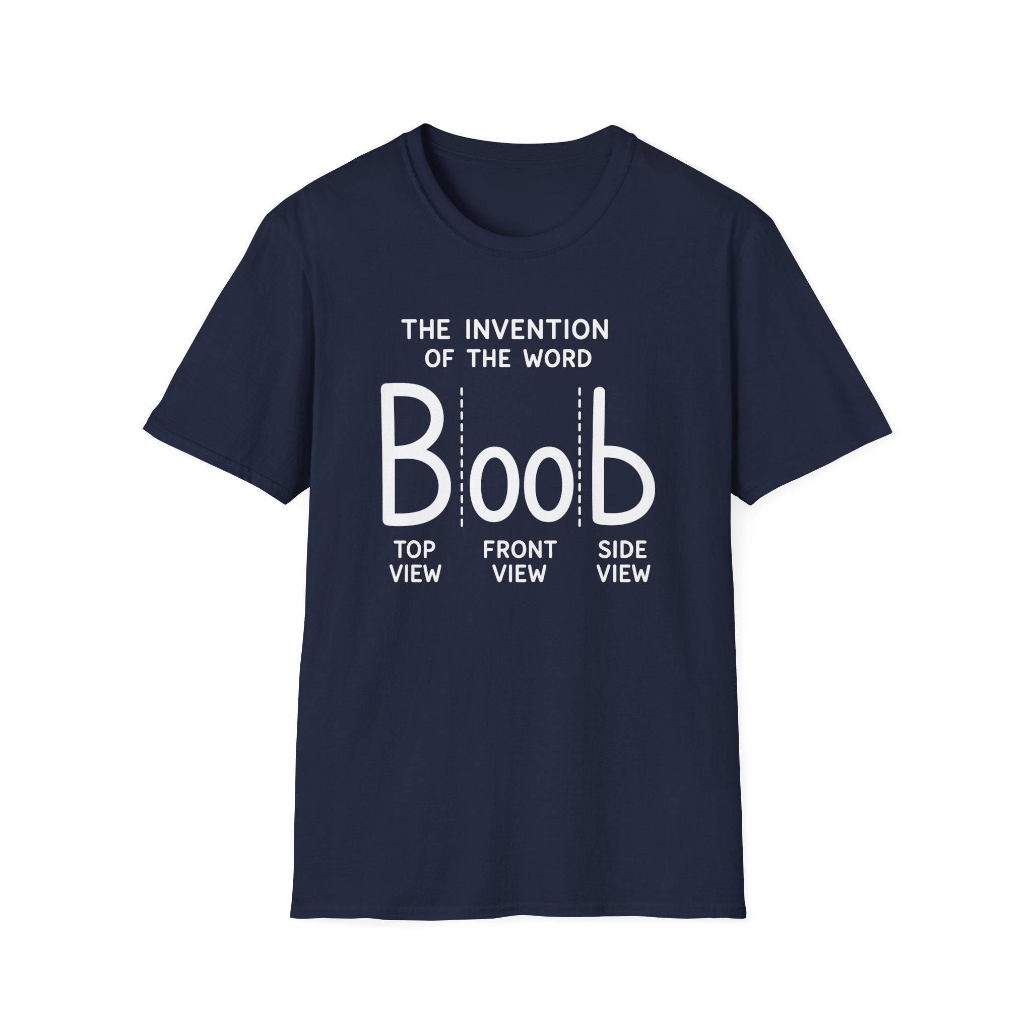 Funny Boob Invention - T Shirt - Graphic Tee - for Men and Women