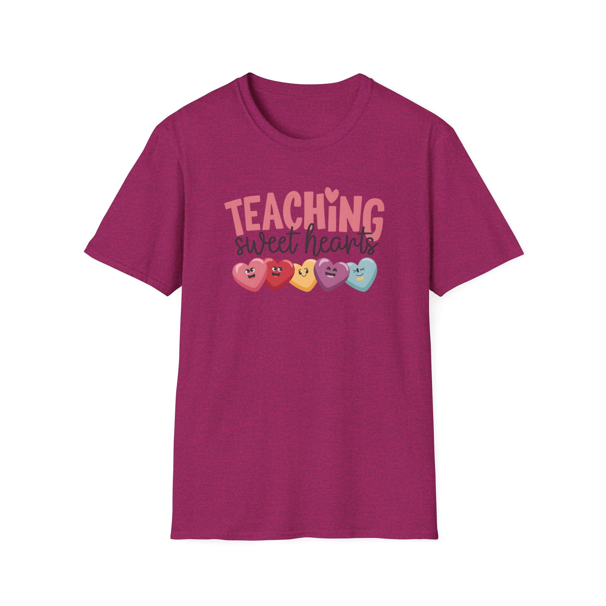 Teaching Sweet Hearts Unisex T-Shirt | Cute Valentine’s Day Teacher Gift
