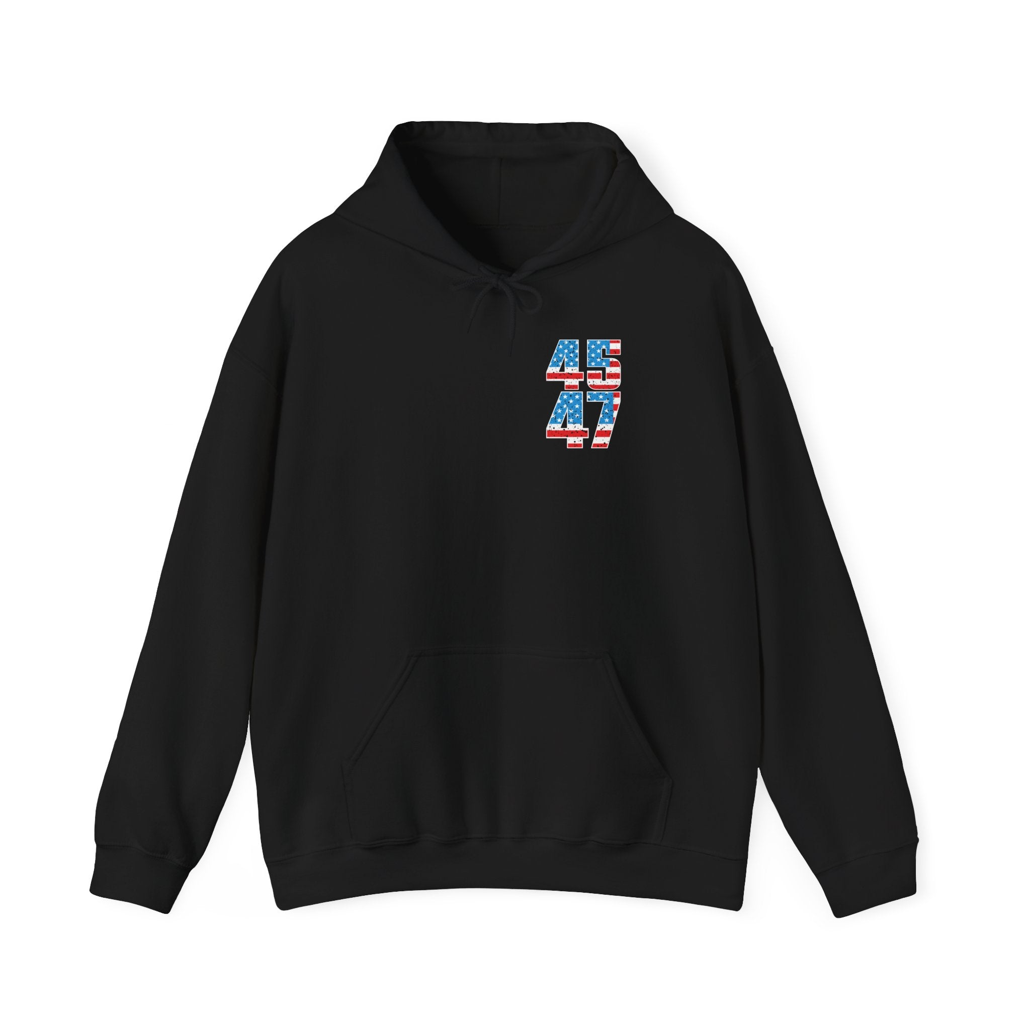 Donald trump Better coverage than verizon Grunge front and back Hoodie