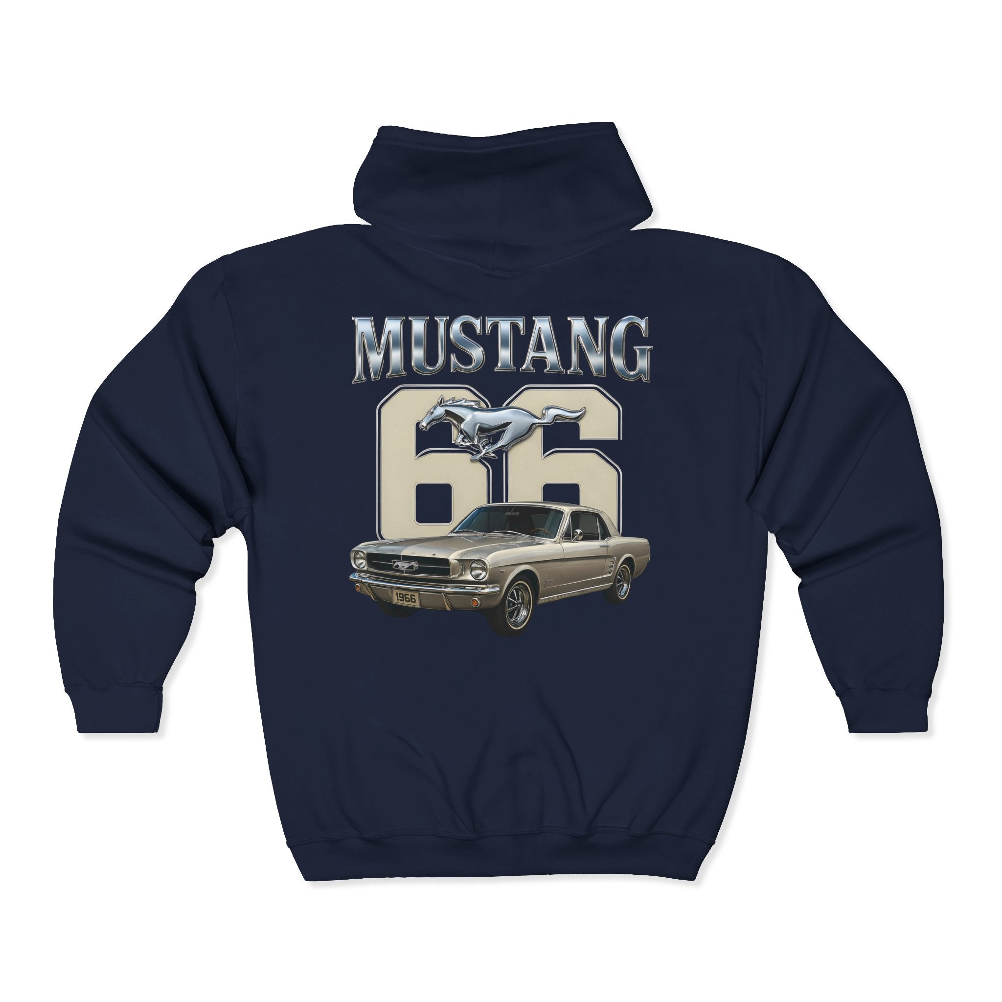 66 Ford Mustang Hoodie - KoolKustoms