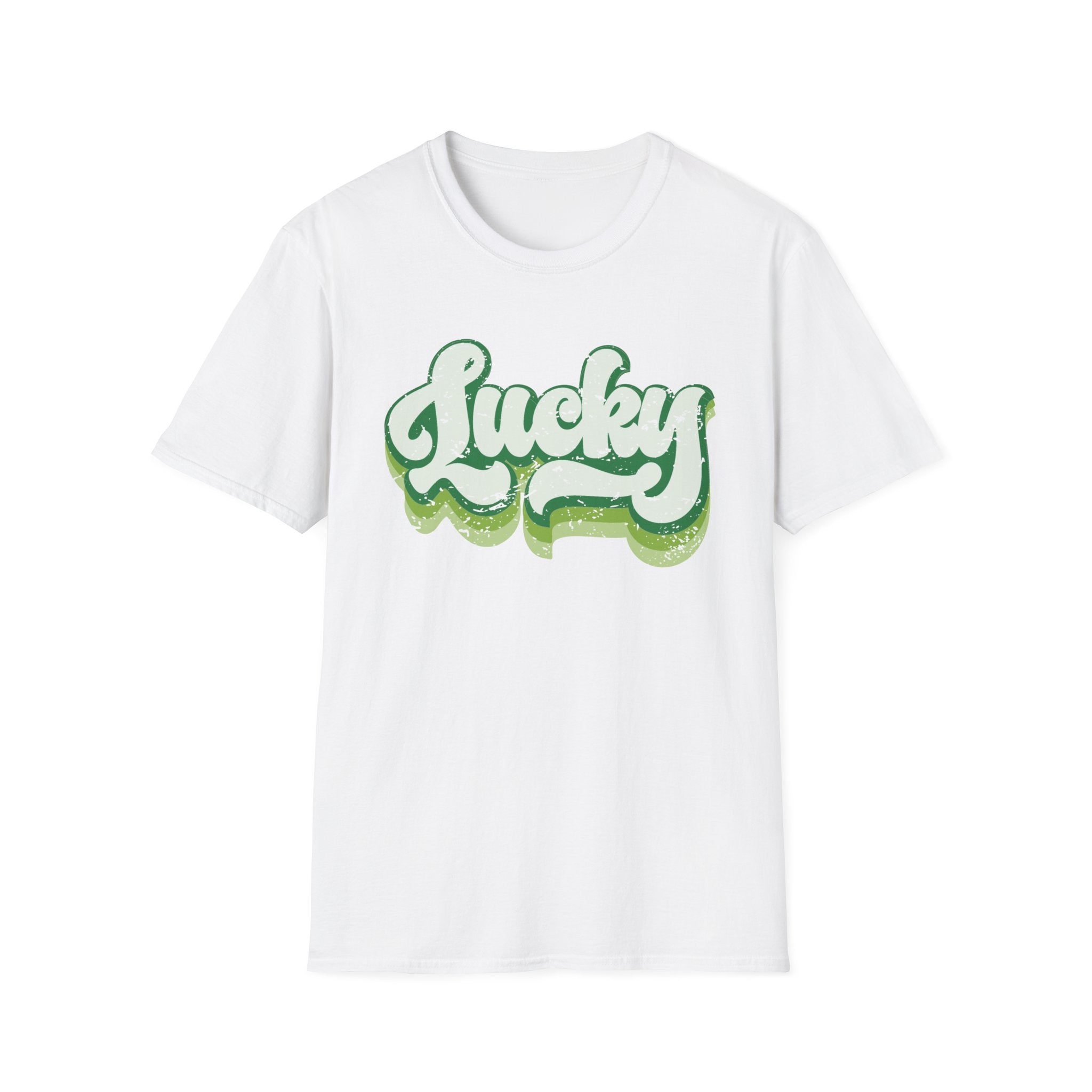Bold Groovy Lucky Unisex T-Shirt | Perfect St. Patrick’s Day Tee