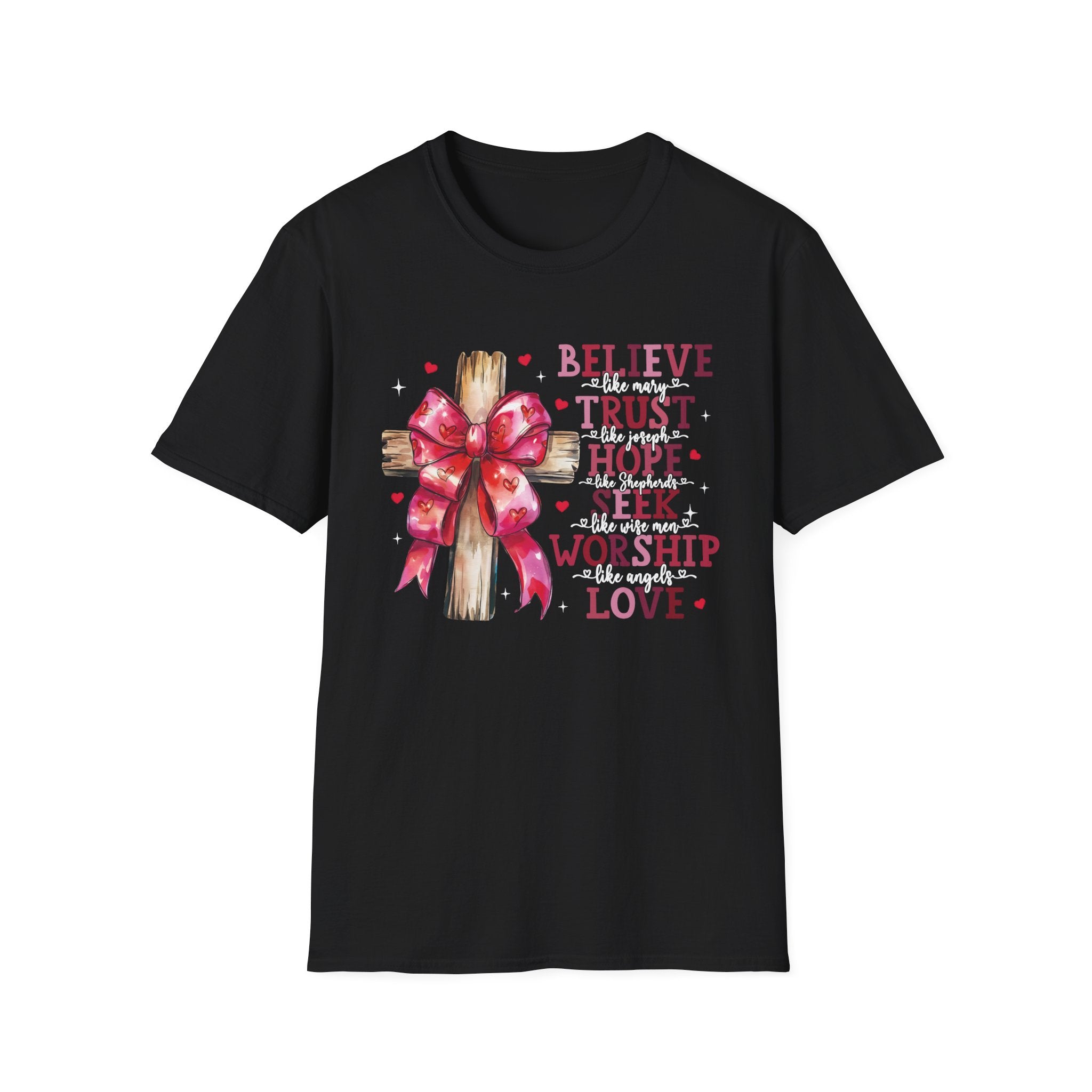 Believe, Trust, Hope T-Shirt | Inspirational Christian Gift