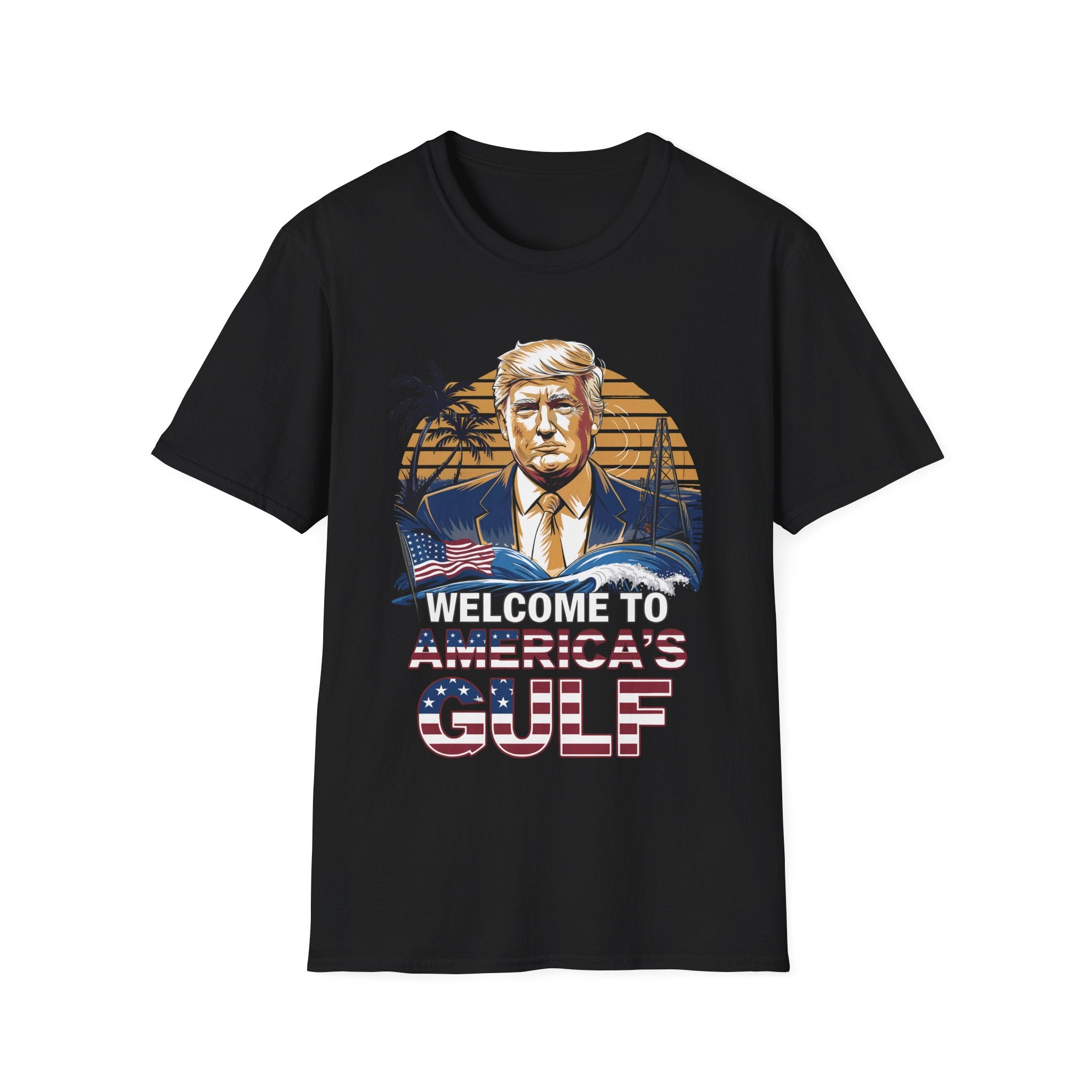 Black Funny Trump Welcome to Americas Gulf shirt