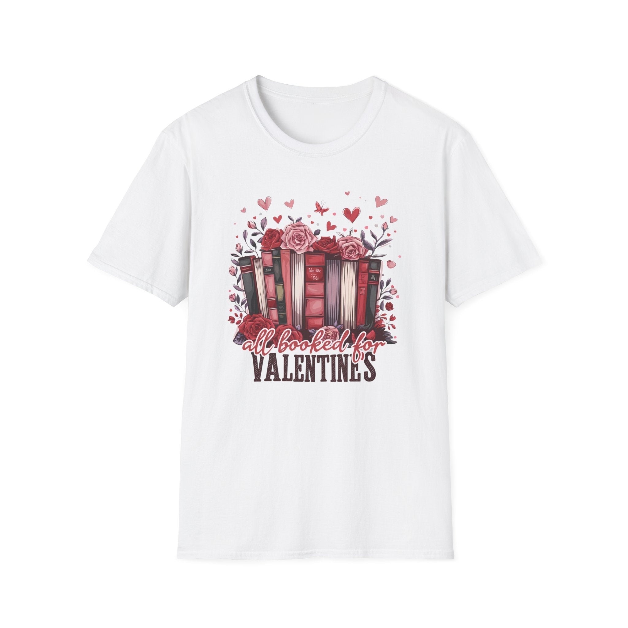 All Booked for Valentine's T-Shirt | Romantic and Unique Gift for Book Lovers - KoolKustoms