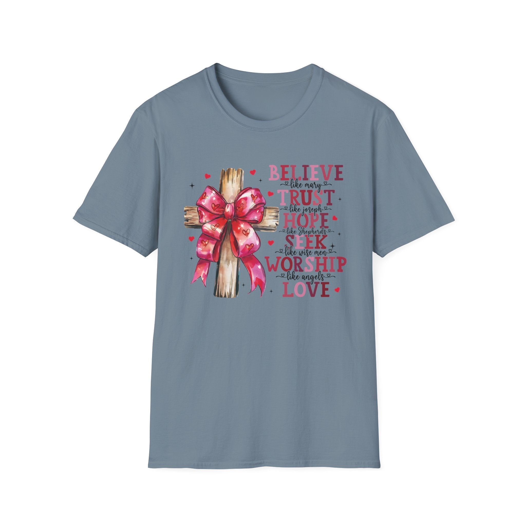 Believe, Trust, Hope T-Shirt | Inspirational Christian Gift - KoolKustoms