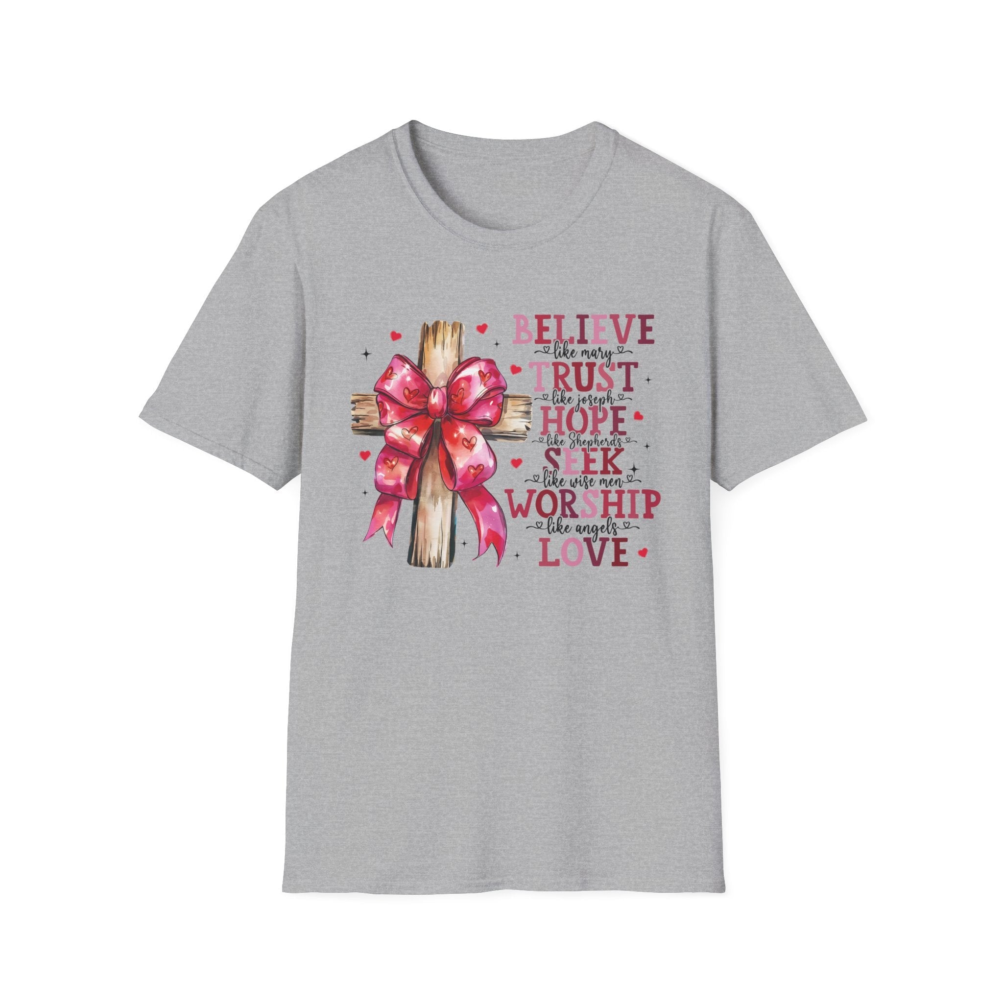 Believe, Trust, Hope T-Shirt | Inspirational Christian Gift - KoolKustoms