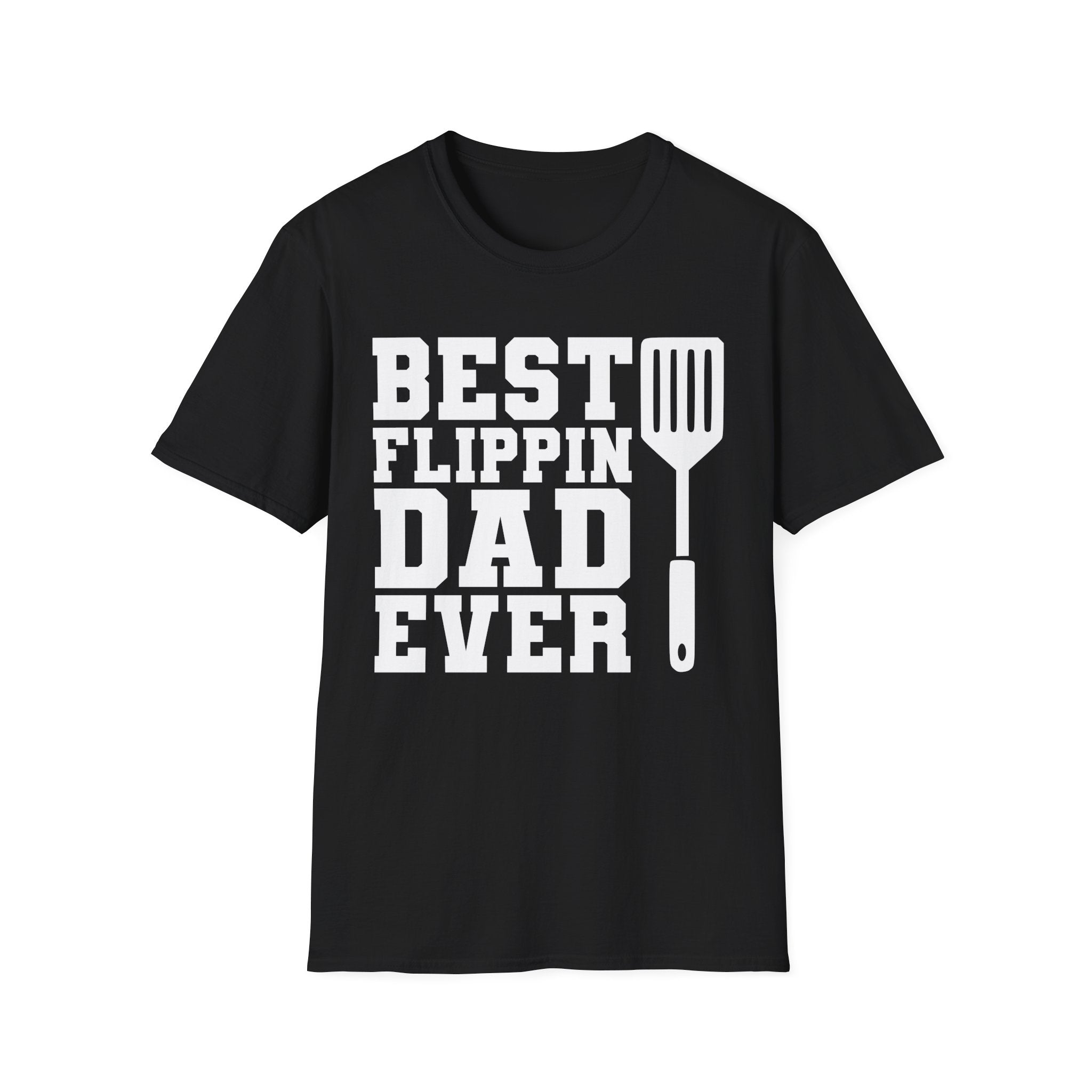 Best Flippin Dad Ever BBQ Grill T-Shirt Funny Gift for Dads - KoolKustoms