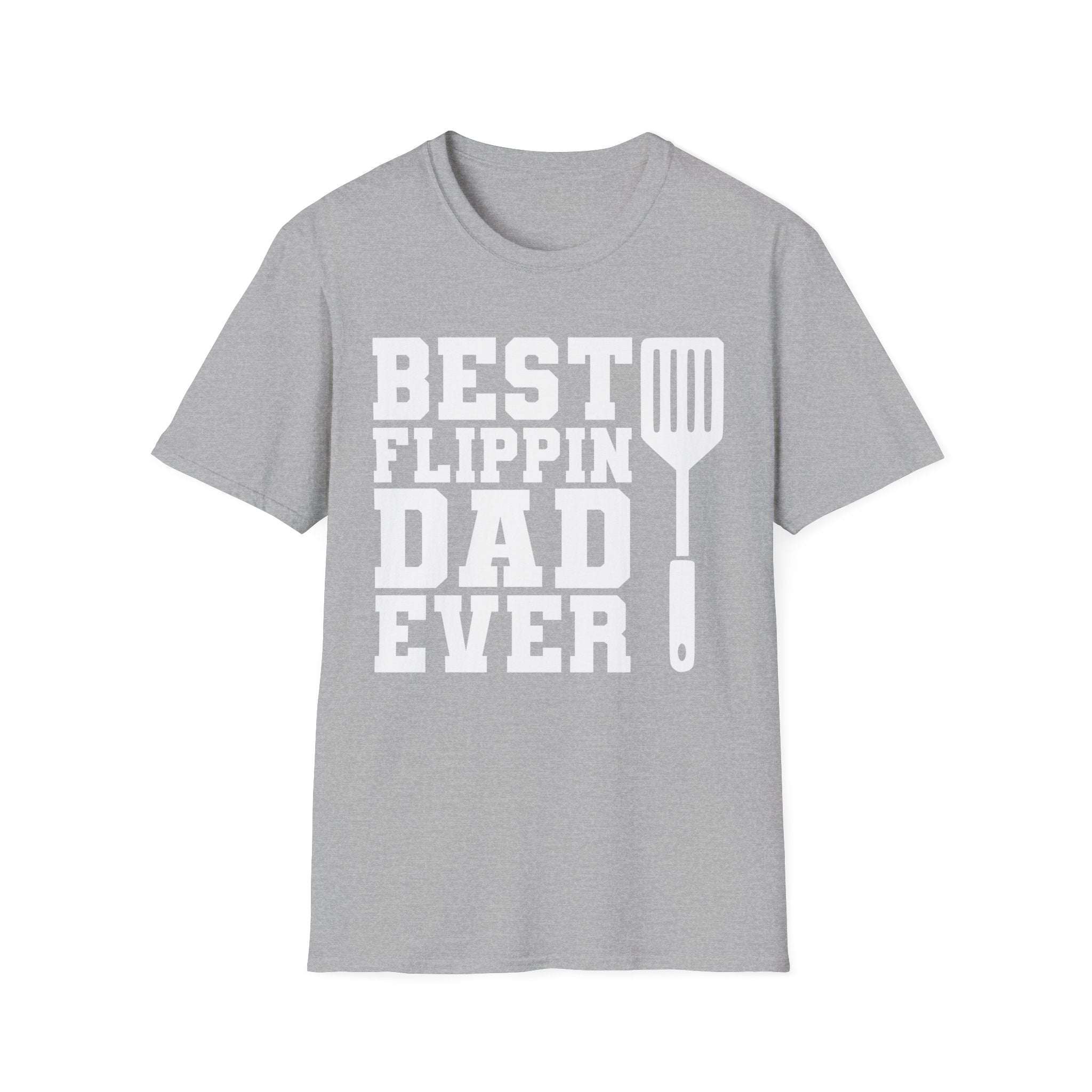 Best Flippin Dad Ever BBQ Grill T-Shirt Funny Gift for Dads - KoolKustoms