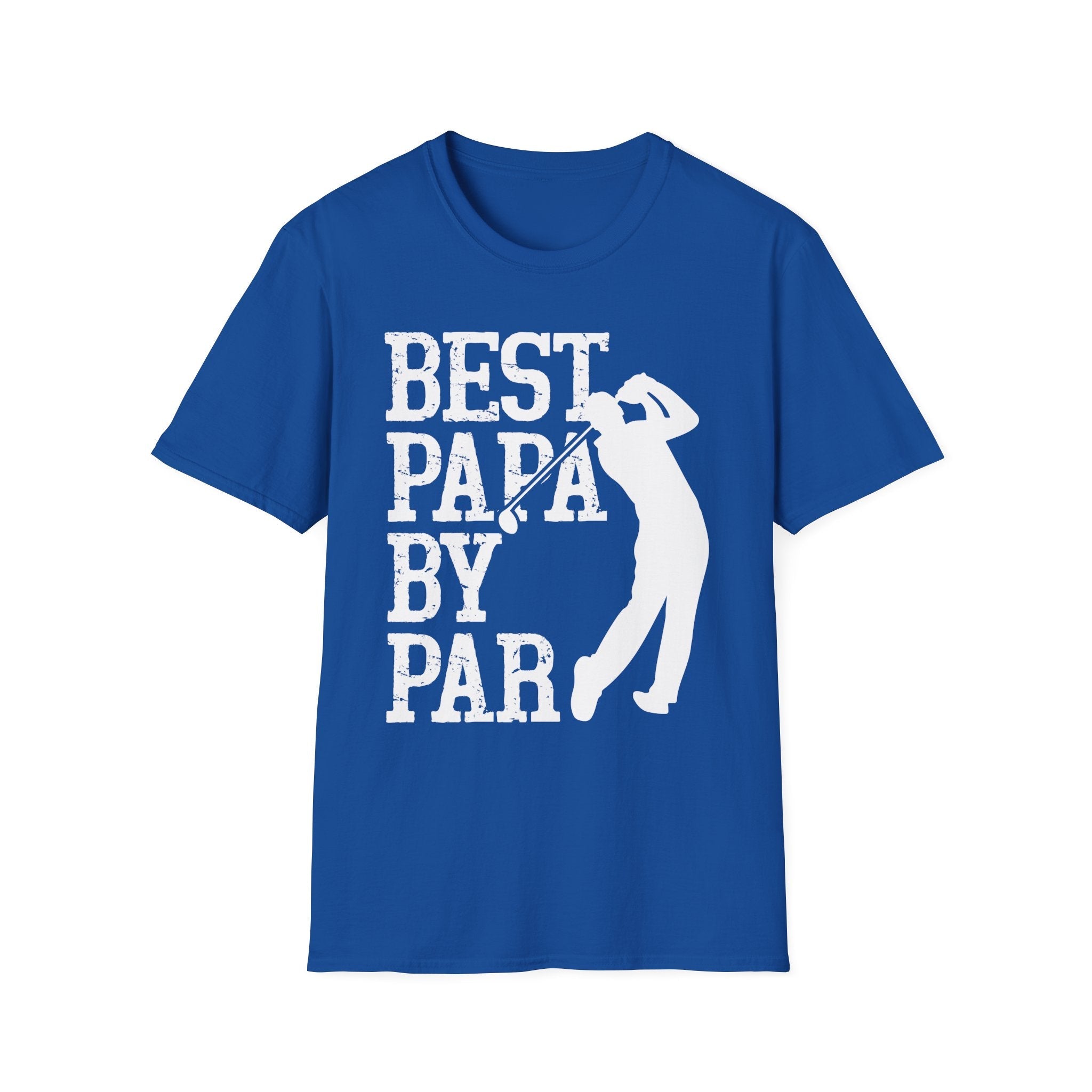 Best Papa by Par Golf T-Shirt Funny Gift for Grandpa or Dad - KoolKustoms
