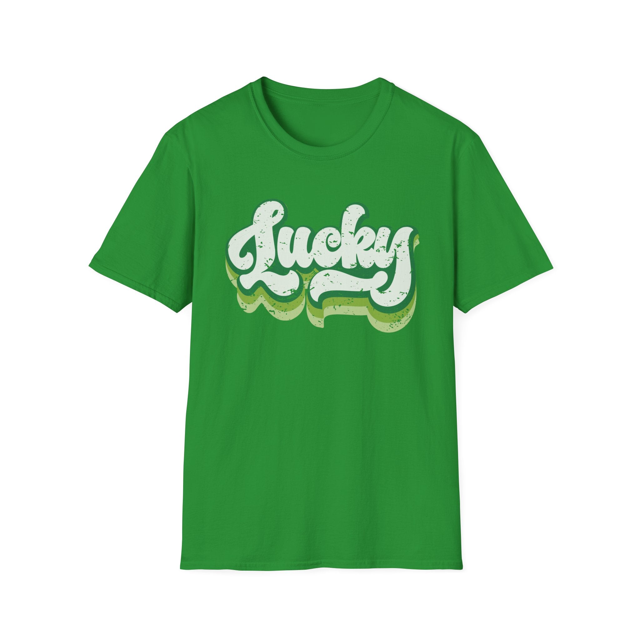 Bold Groovy Lucky Unisex T-Shirt | Perfect St. Patrick’s Day Tee - KoolKustoms