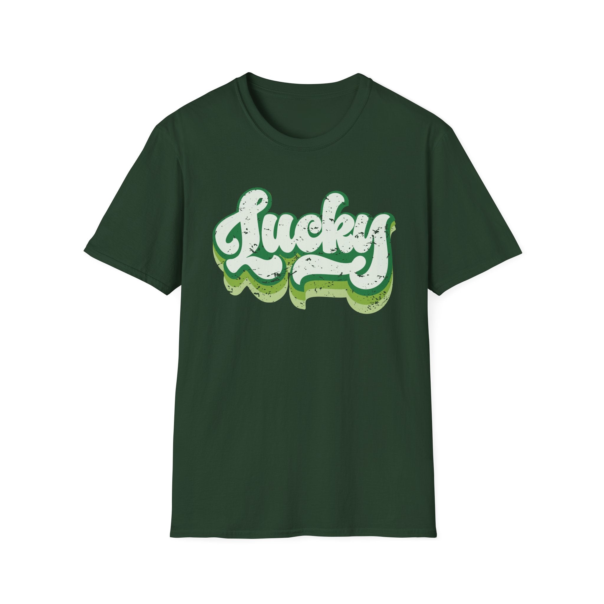 Bold Groovy Lucky Unisex T-Shirt | Perfect St. Patrick’s Day Tee - KoolKustoms