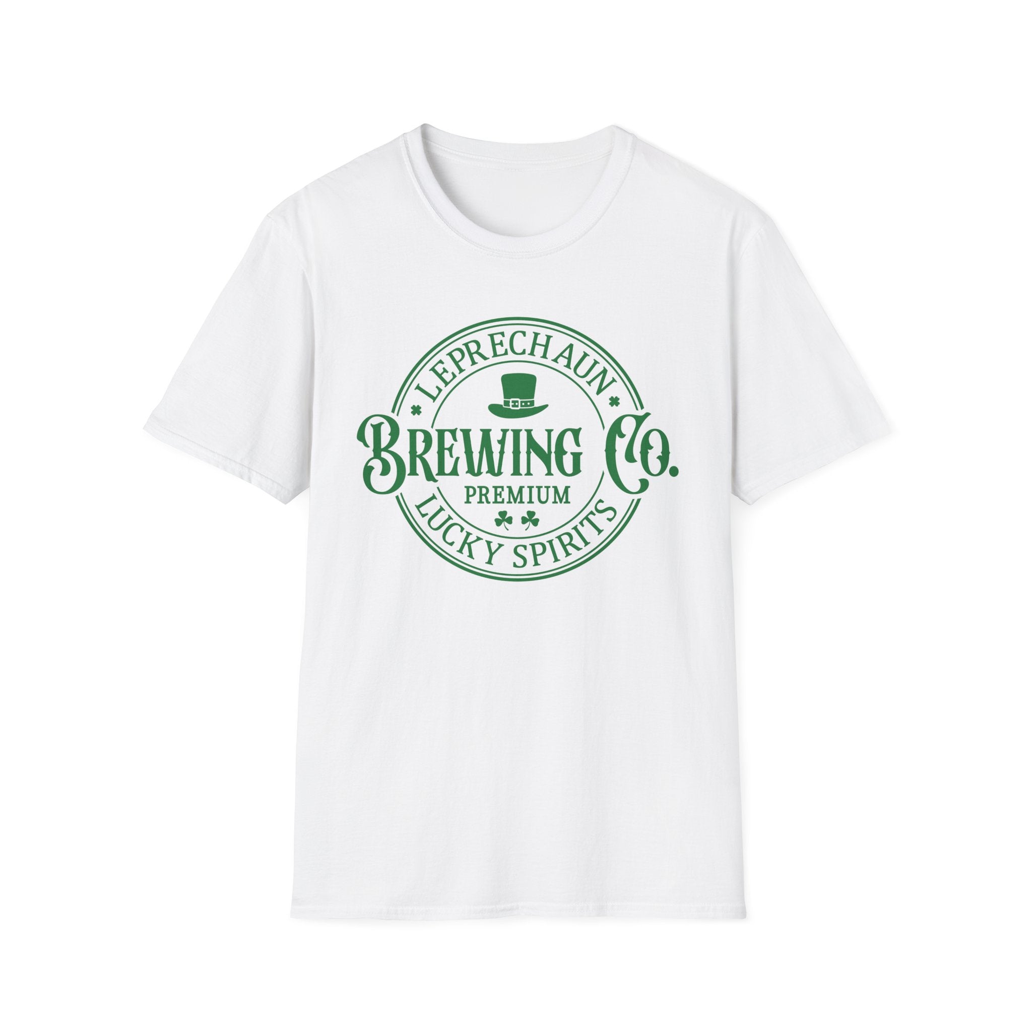 Leprechaun Brewing Co. Unisex T-Shirt | Lucky Irish Spirits Tee - KoolKustoms