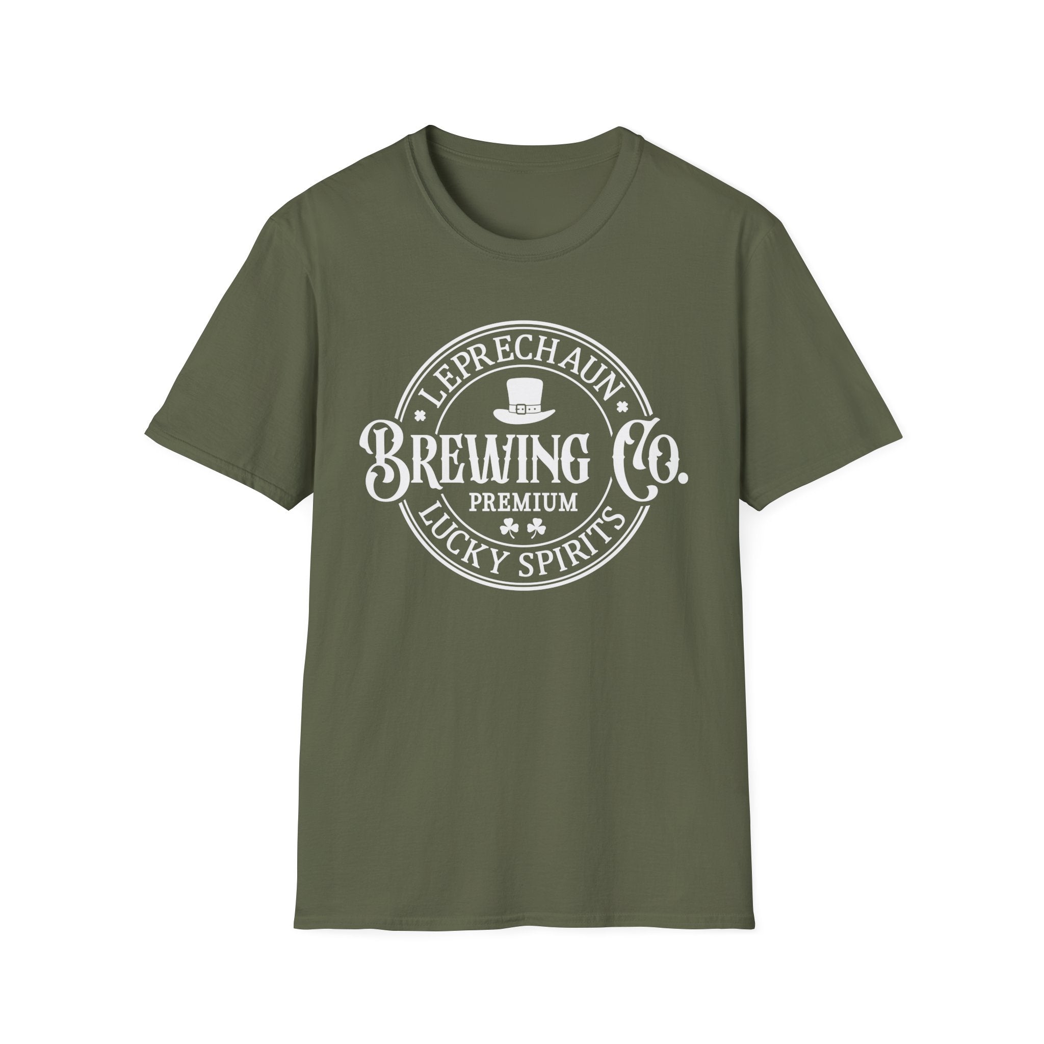 Leprechaun Brewing Co. Unisex T-Shirt | Lucky Irish Spirits Tee - KoolKustoms
