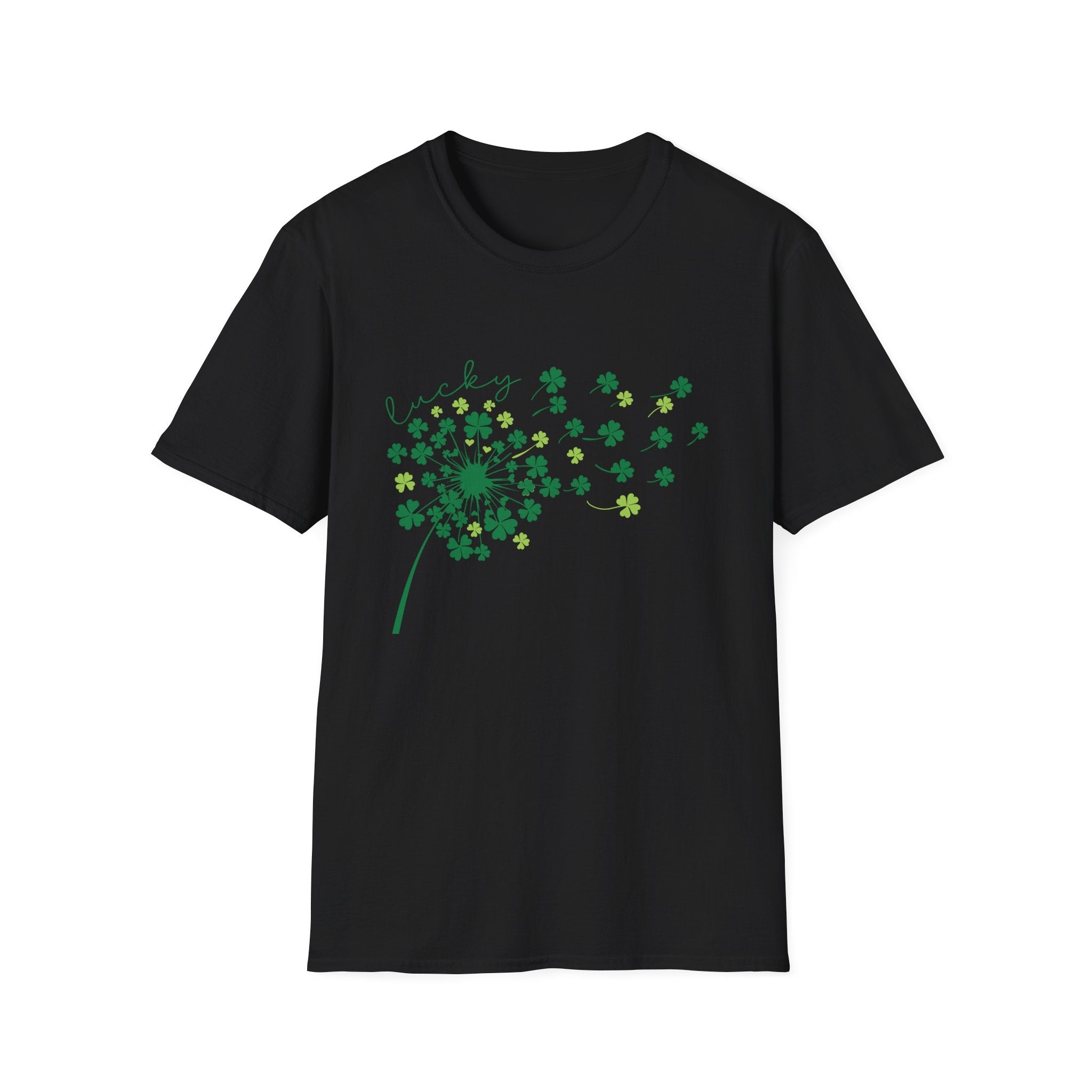 Lucky Clover Wishes Unisex T-Shirt | Whimsical St. Patrick’s Day Tee - KoolKustoms