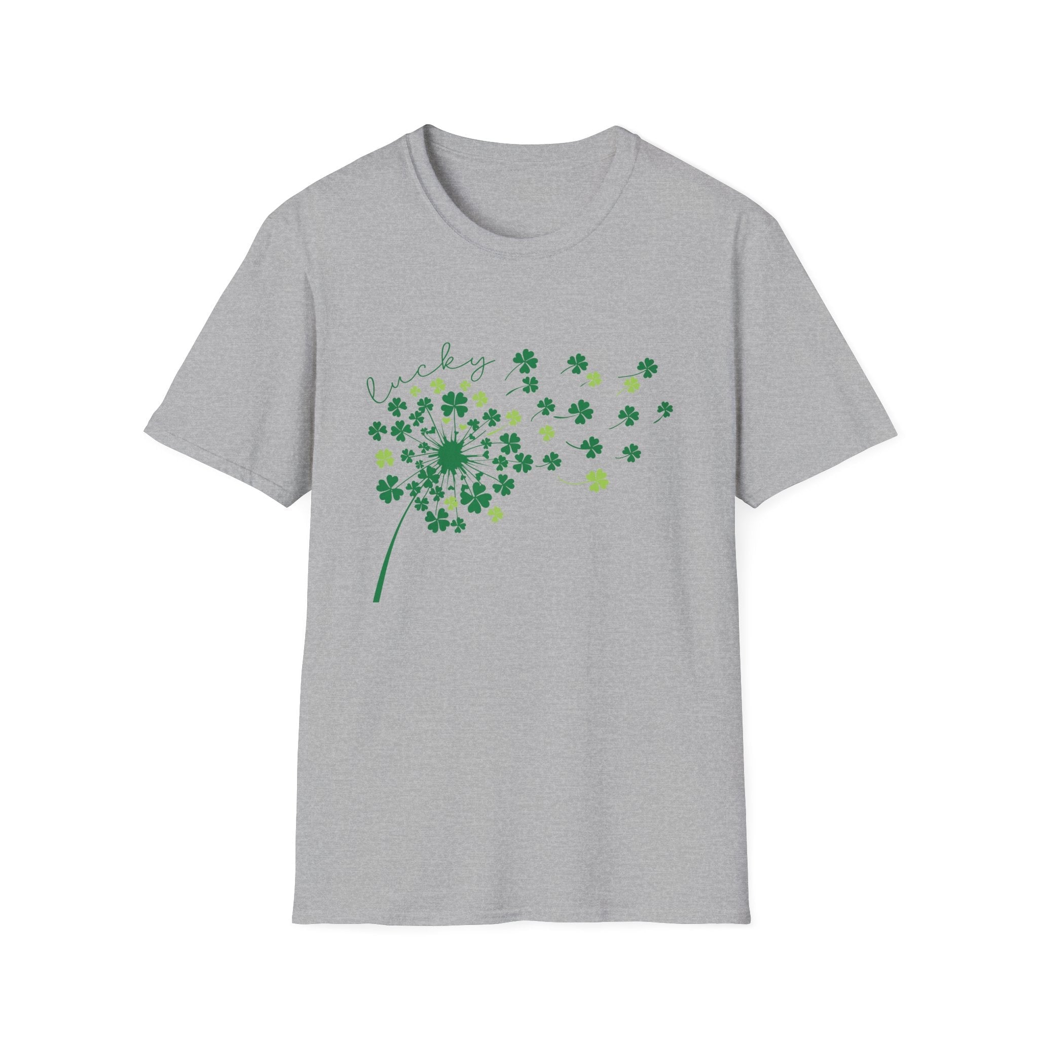 Lucky Clover Wishes Unisex T-Shirt | Whimsical St. Patrick’s Day Tee - KoolKustoms