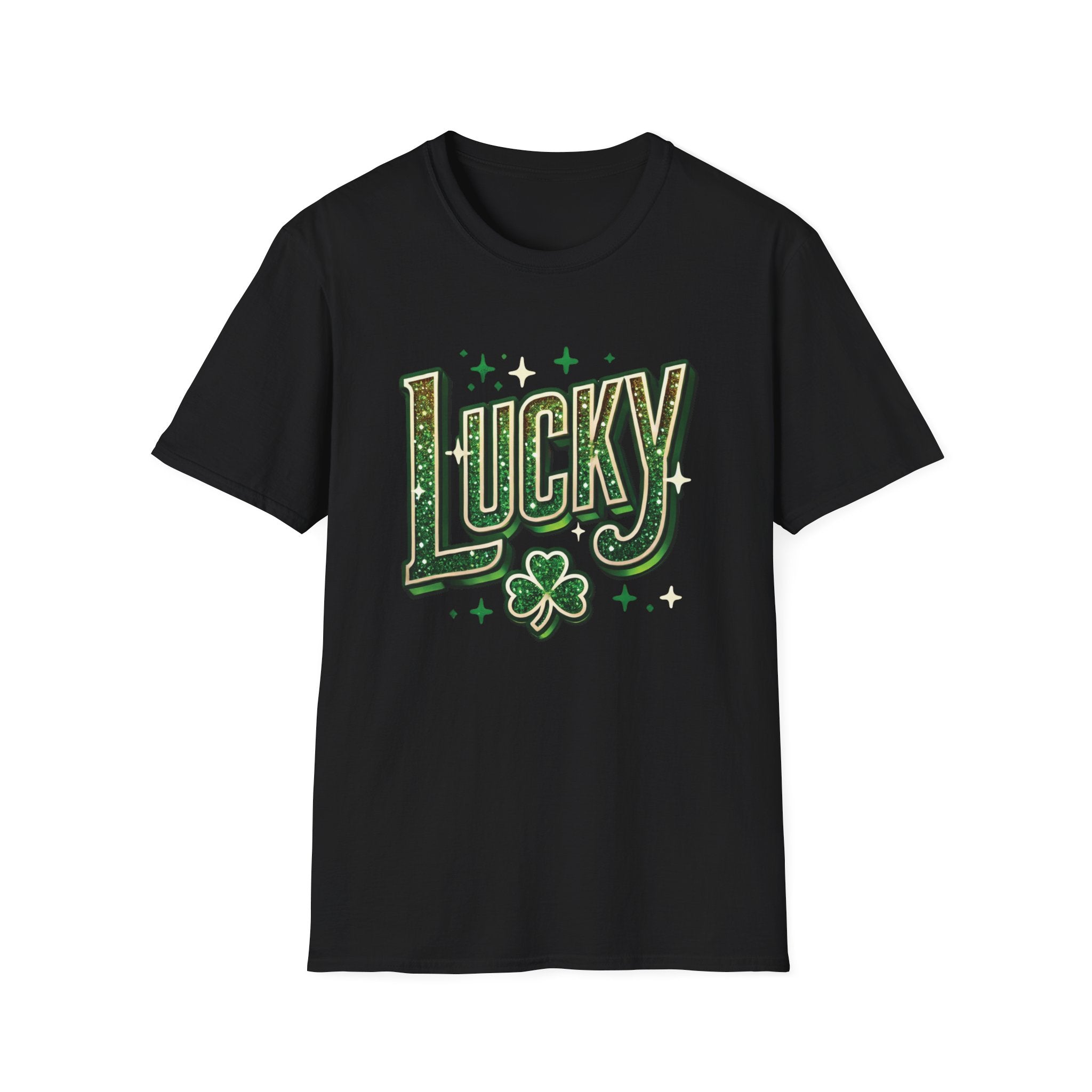 Lucky Shamrock Unisex T-Shirt | Sparkling St. Patrick’s Day Tee - KoolKustoms
