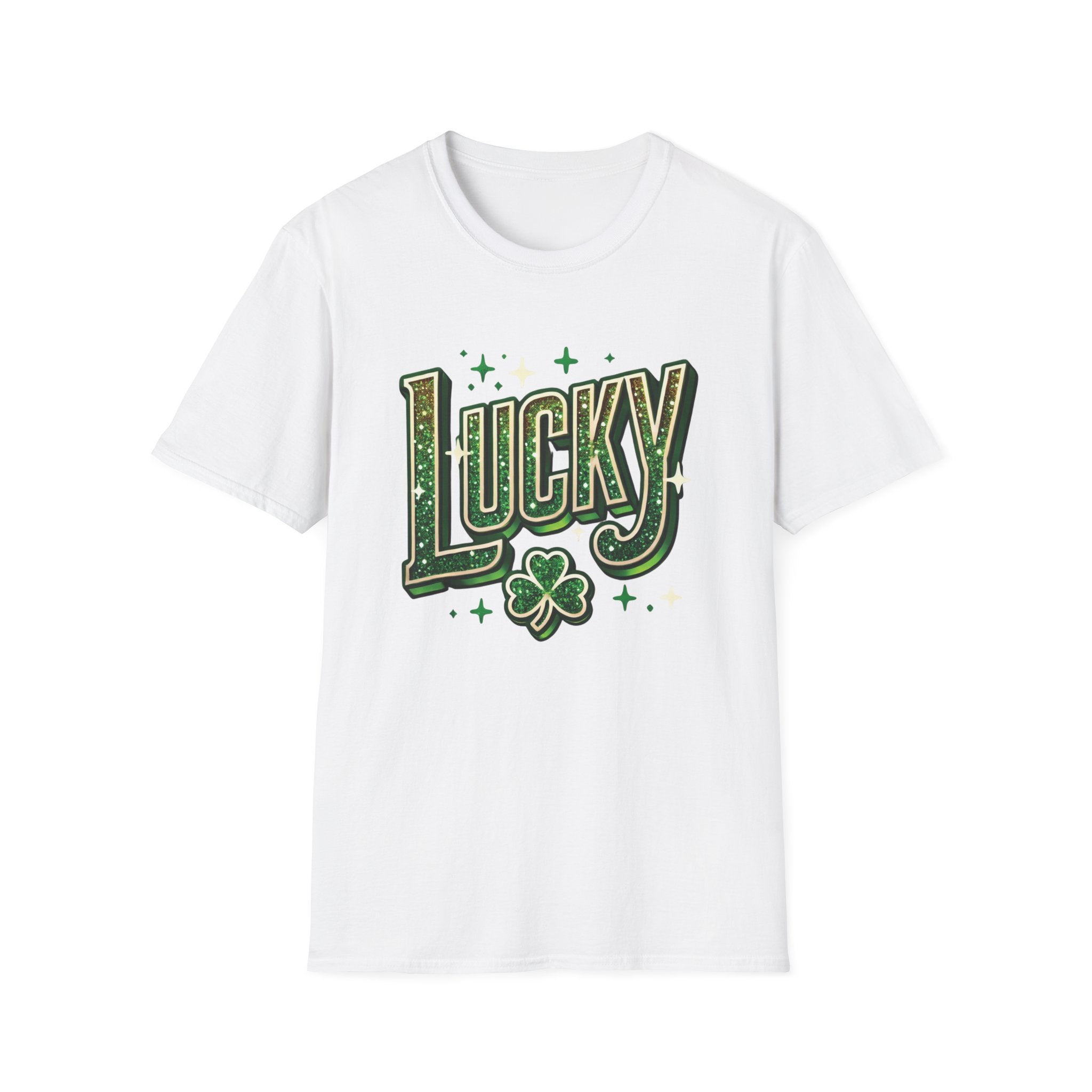 Lucky Shamrock Unisex T-Shirt | Sparkling St. Patrick’s Day Tee - KoolKustoms