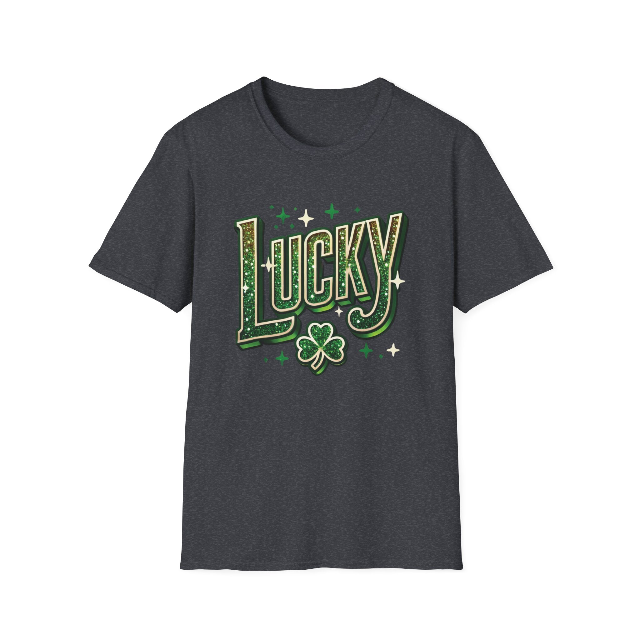 Lucky Shamrock Unisex T-Shirt | Sparkling St. Patrick’s Day Tee - KoolKustoms