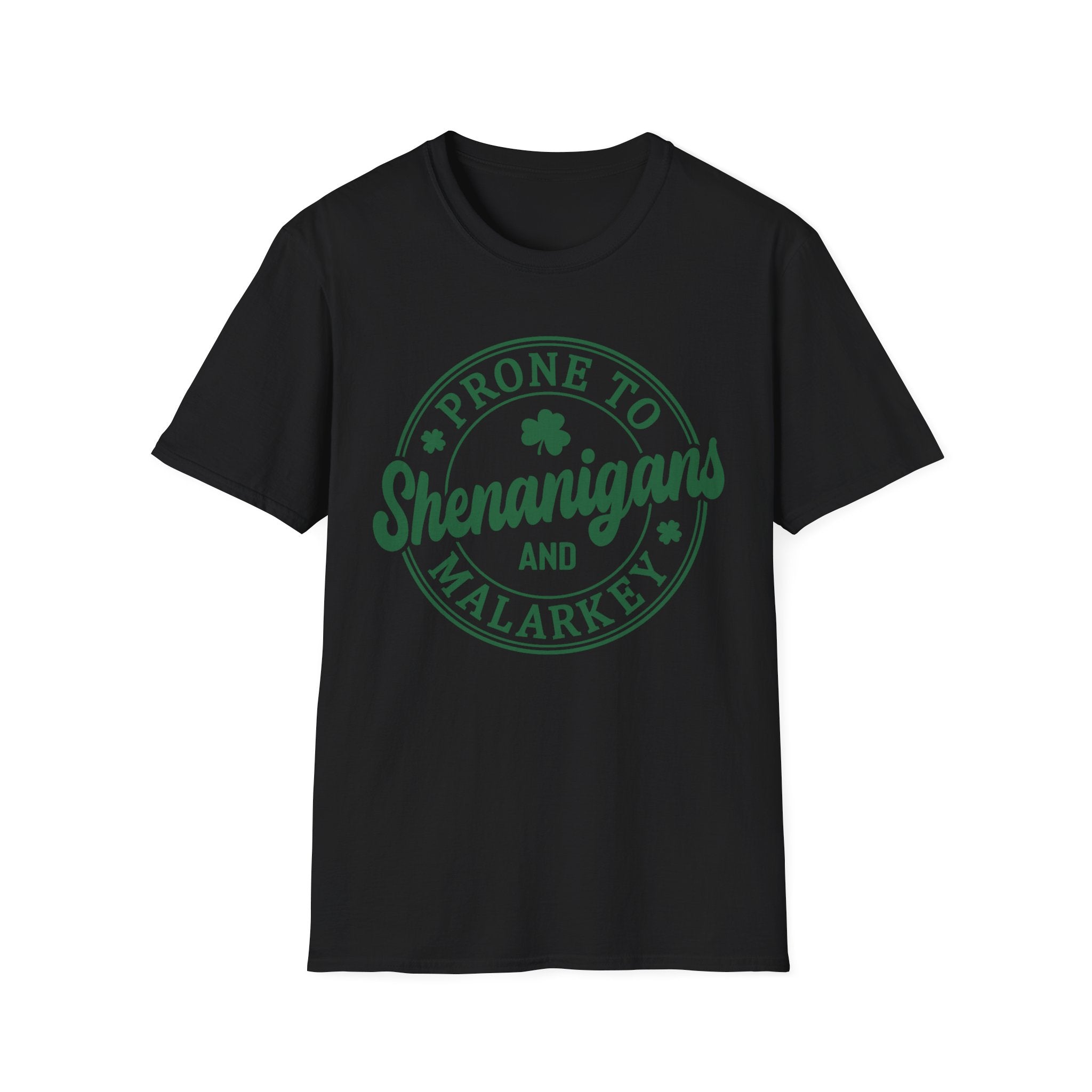Prone to Shenanigans and Malarkey Unisex T-Shirt | Fun Irish Tee - KoolKustoms