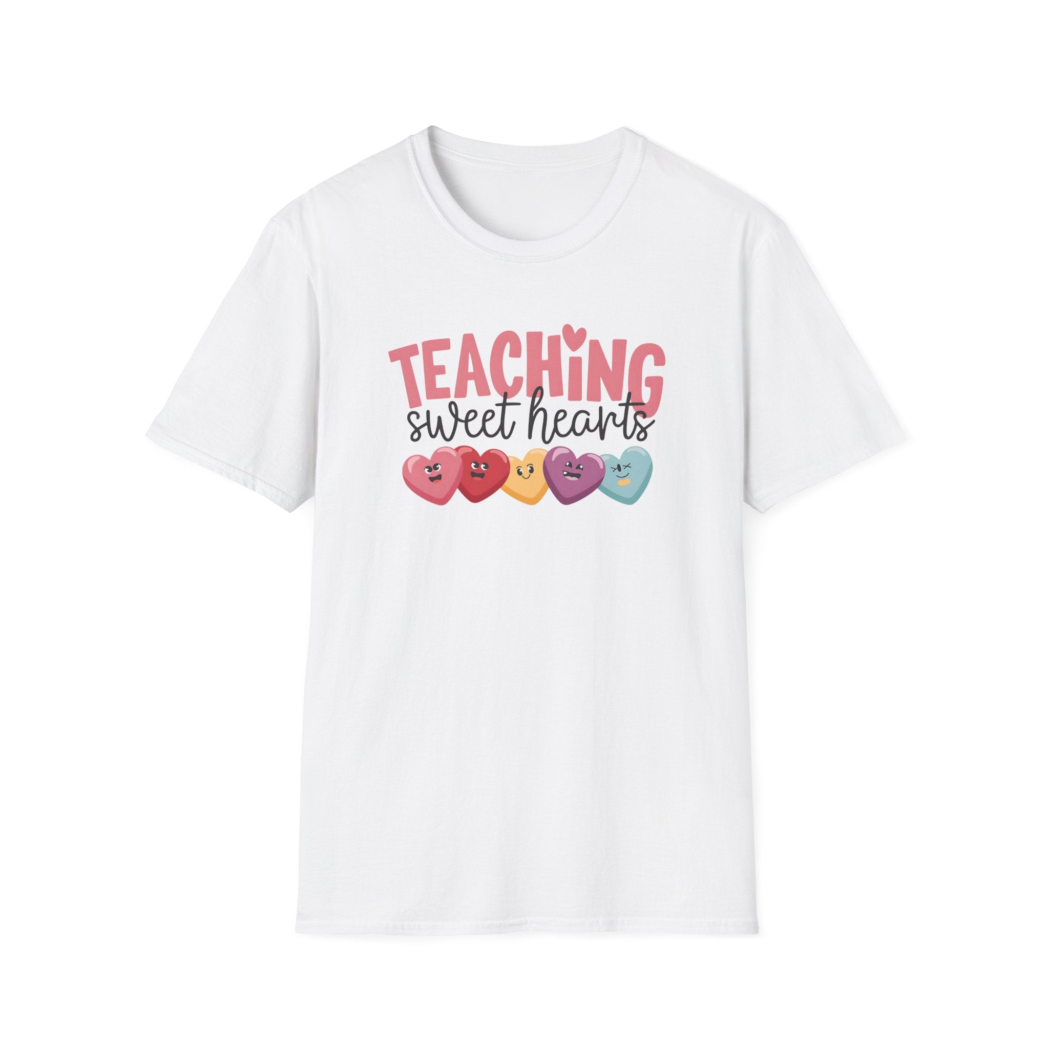 Teaching Sweet Hearts Unisex T-Shirt | Cute Valentine’s Day Teacher Gift - KoolKustoms