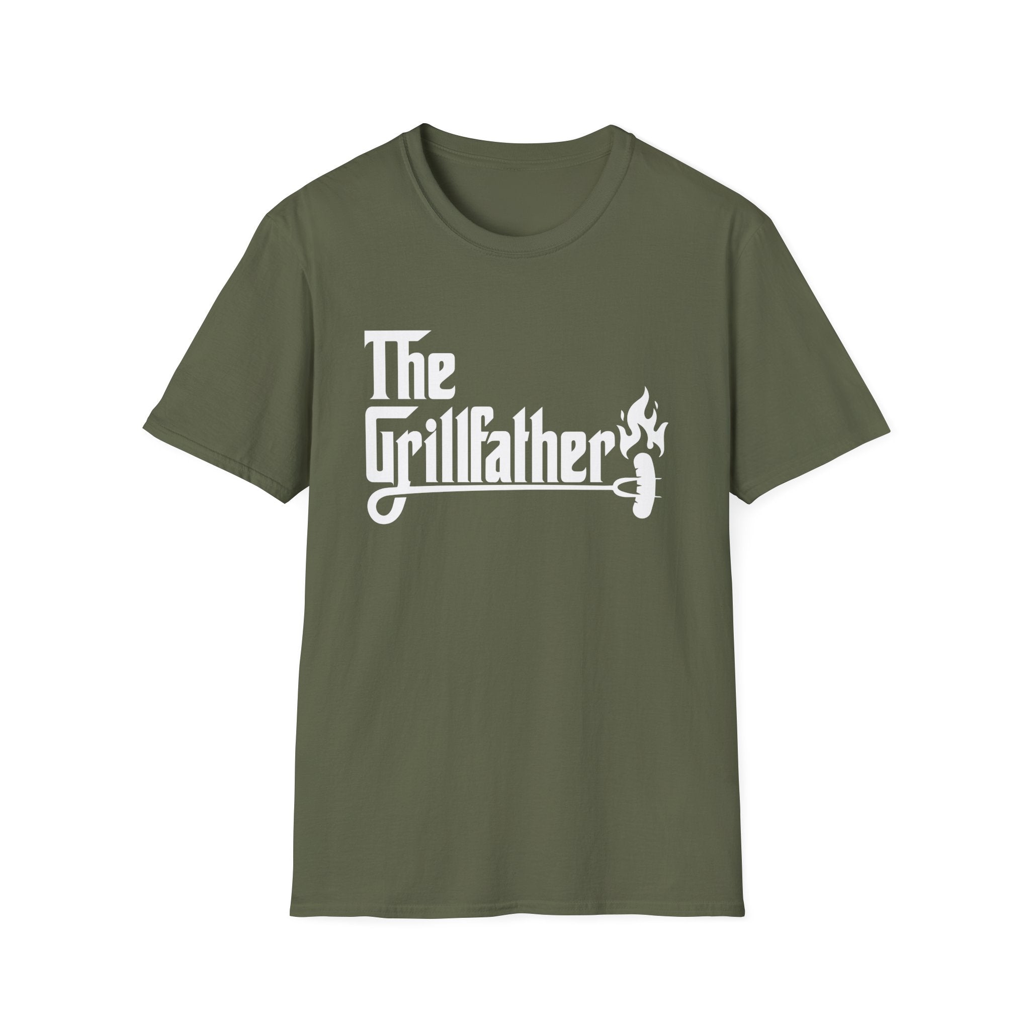 The Grillfather T-Shirt Funny BBQ Dad Gift for Father’s Day - KoolKustoms