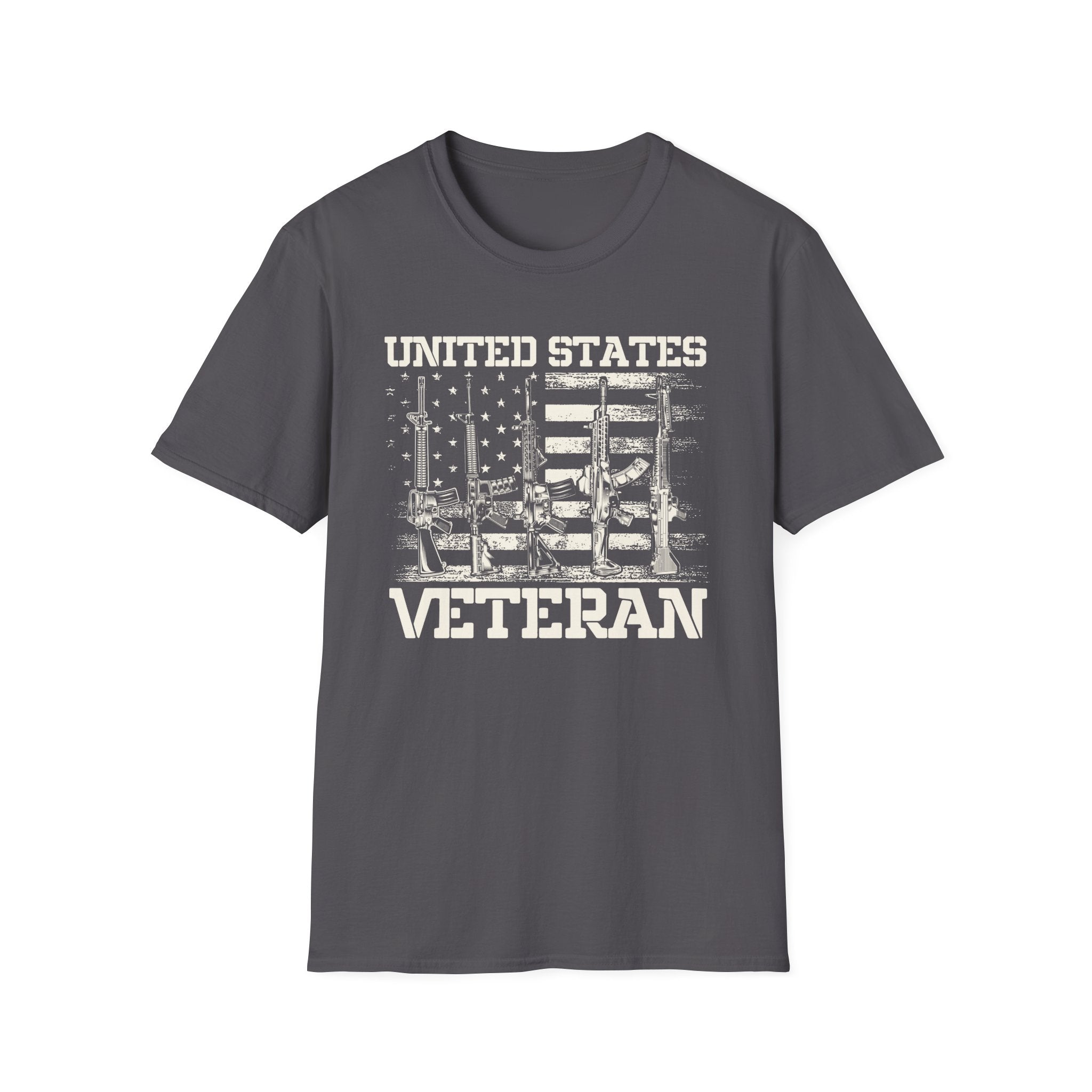 United States Veteran - Patriotic - American Flag - Second Amendment - T-Shirt - KoolKustoms