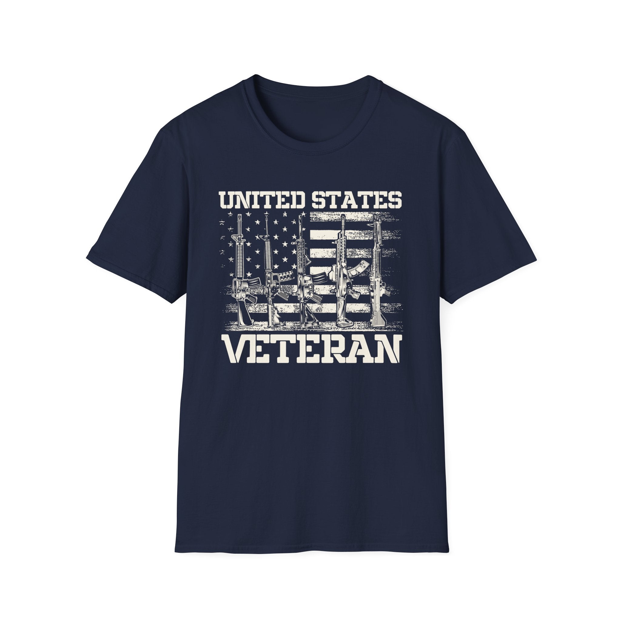 United States Veteran - Patriotic - American Flag - Second Amendment - T-Shirt - KoolKustoms