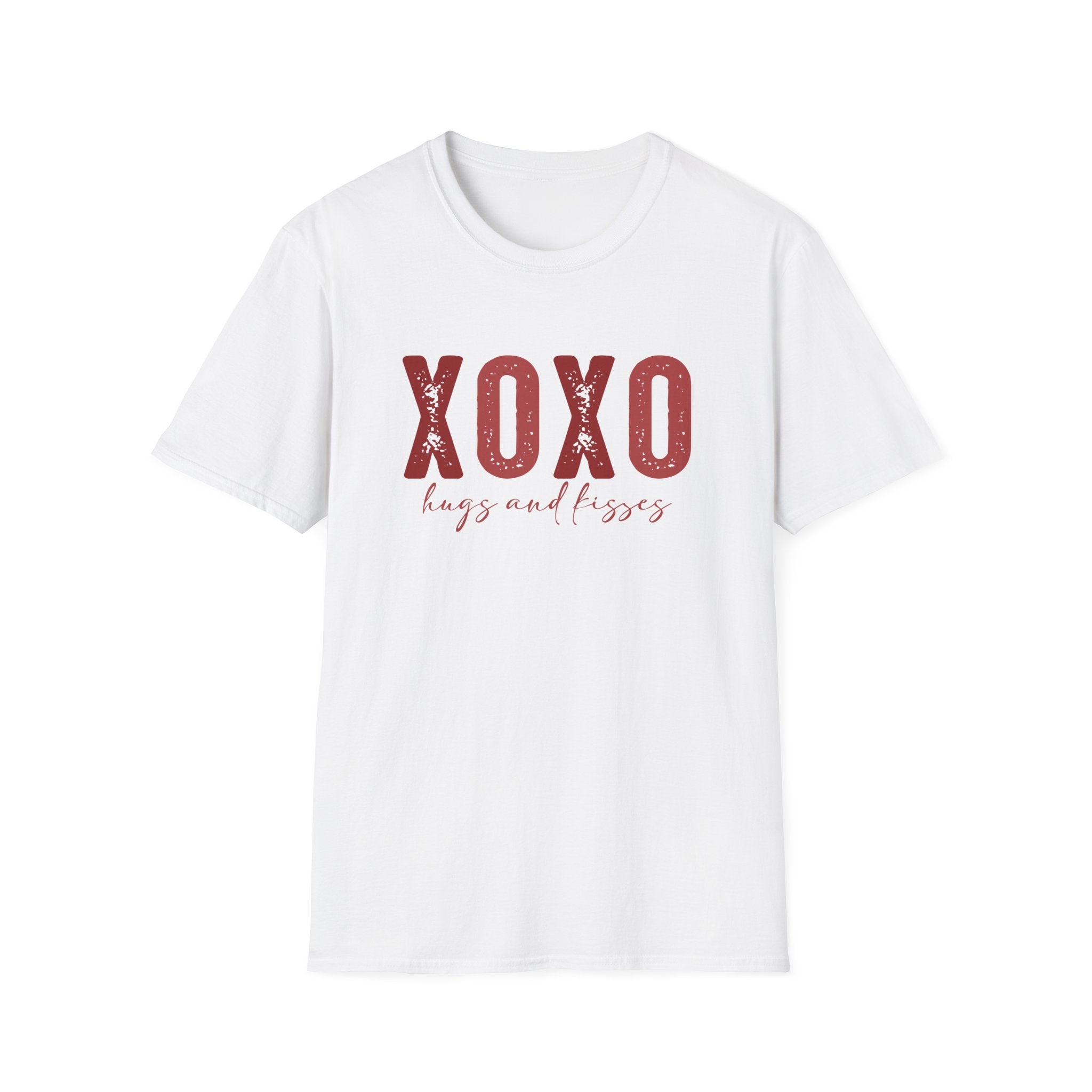XOXO Hugs and Kisses Unisex T-Shirt | Romantic Valentine’s Day Gift - KoolKustoms